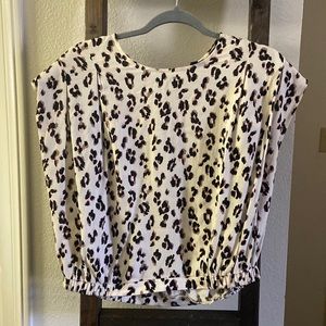 Leopard Blouse